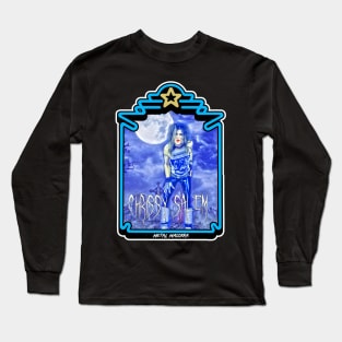 Chrissy Salem -In The Beginning Retro Design Long Sleeve T-Shirt